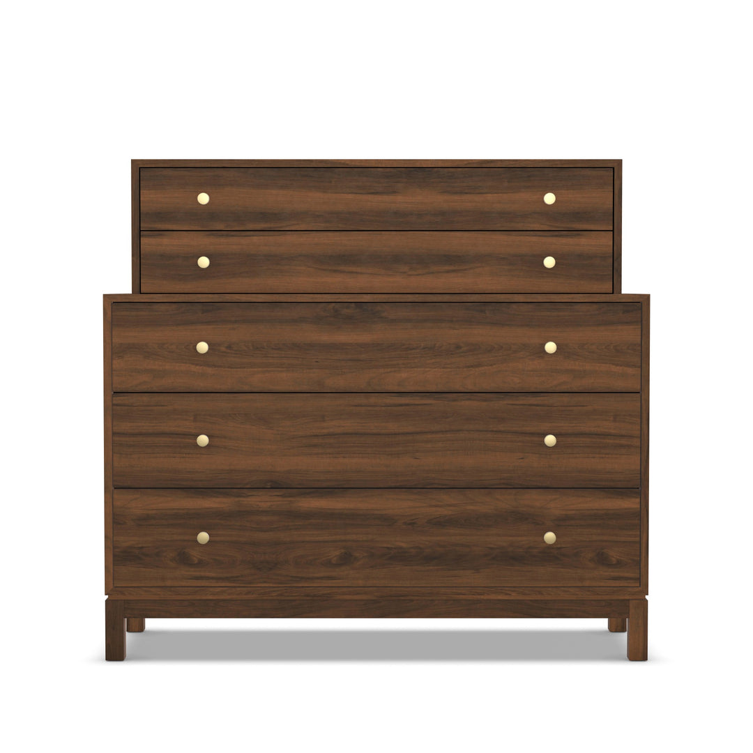 Gat Creek Custom Furniture Gerard Two Over Three Dresser