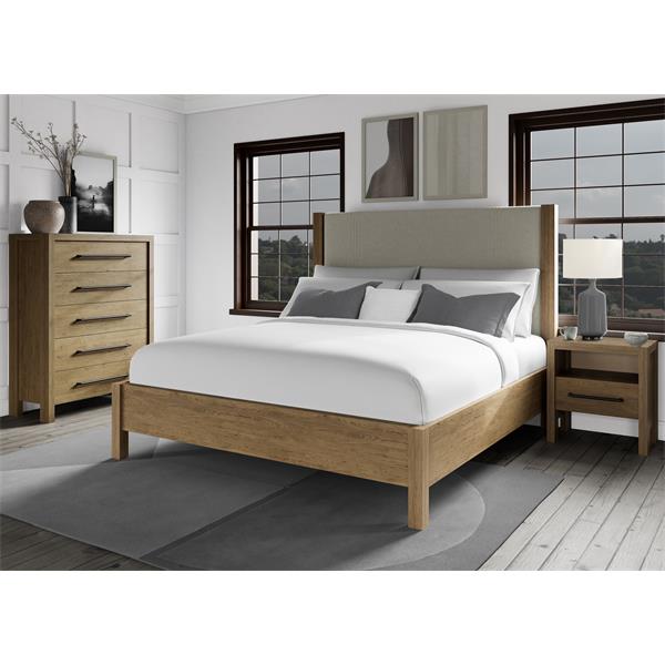 Davie Upholstered Bed by Riverside Furniture