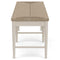 Laguna Rush Seat Dining Bench by Riverside Furniture