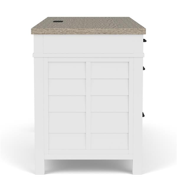 Riverside Furniture Finn Executive Desk - Thumbnail 4