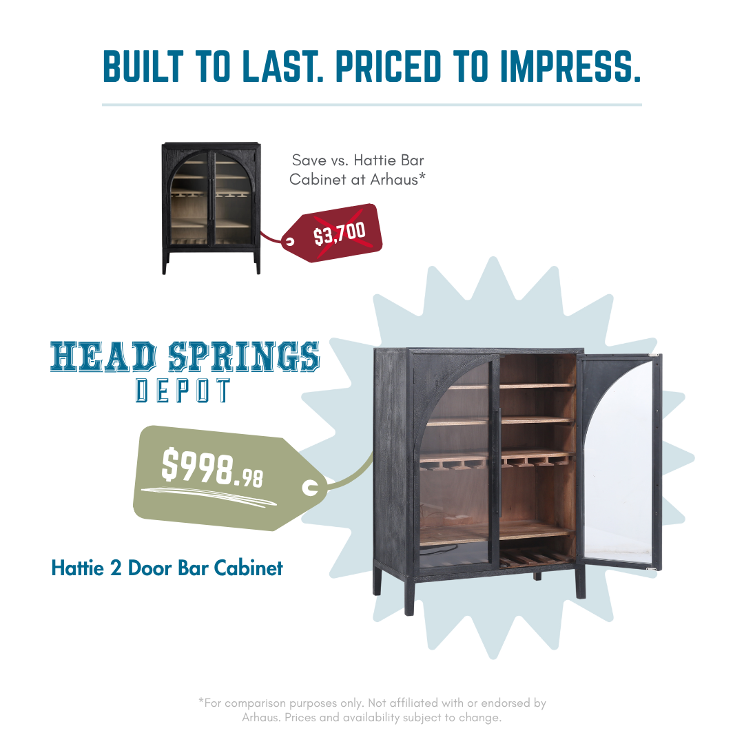 Comparison: Hattie 2 Door Bar Cabinet vs Arhaus