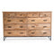 The Fox & Roe Corwin Ten-Drawer Dresser in Washed Walnut Finish