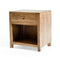 The Fox & Roe Corwin One-Drawer Nightstand (Two Top Options)