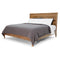 The Fox & Roe Corwin Panel Bed in Washed Walnut Finish