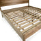 The Fox & Roe Corwin Panel Bed in Washed Walnut Finish