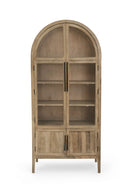 The Fox & Roe Hattie Glass 2 Door Cabinet (4 Finish Options)