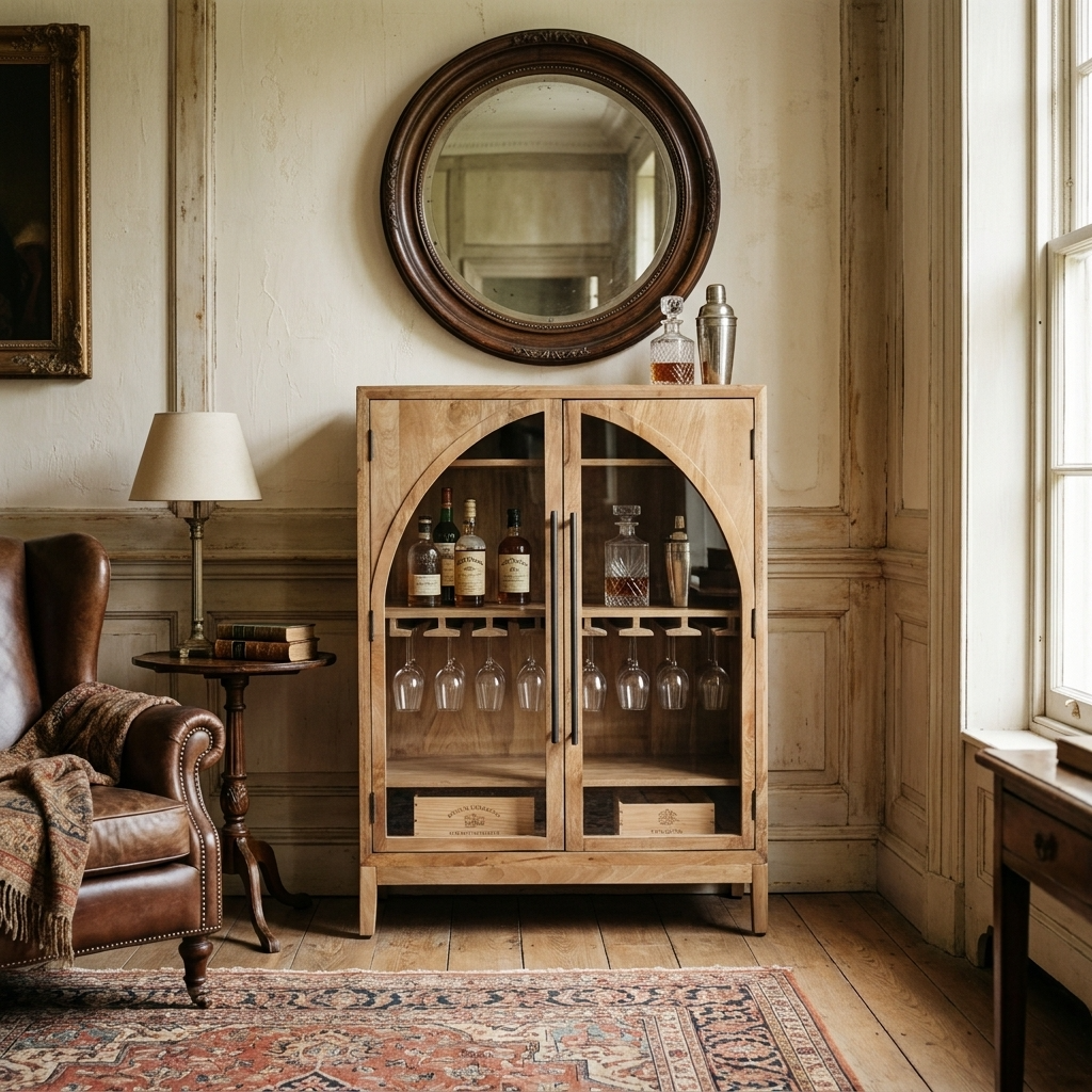 Hattie 2 Door Bar Cabinet