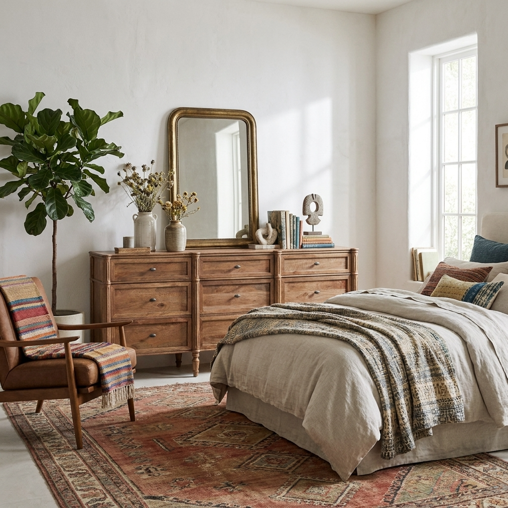 Hugo 9-Drawer Dresser Washed Walnut