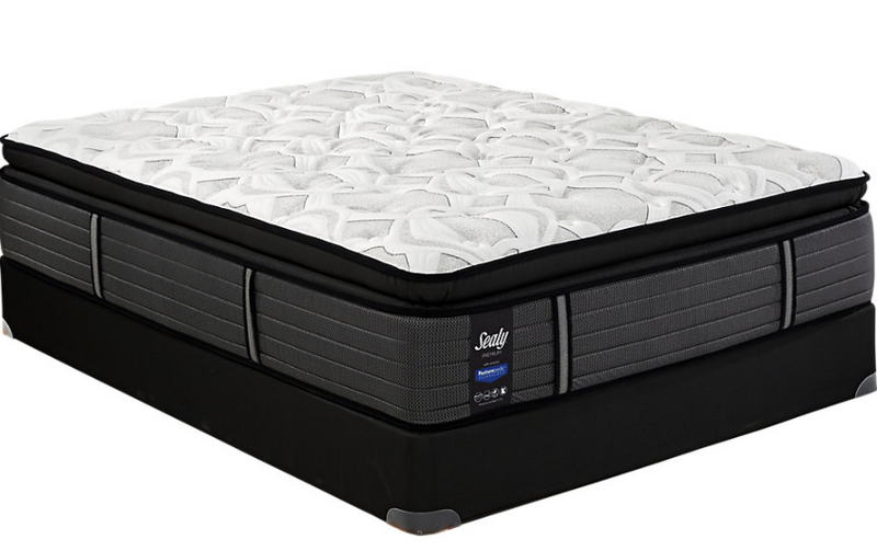 Sealy plush euro top pillowtop queen mattress