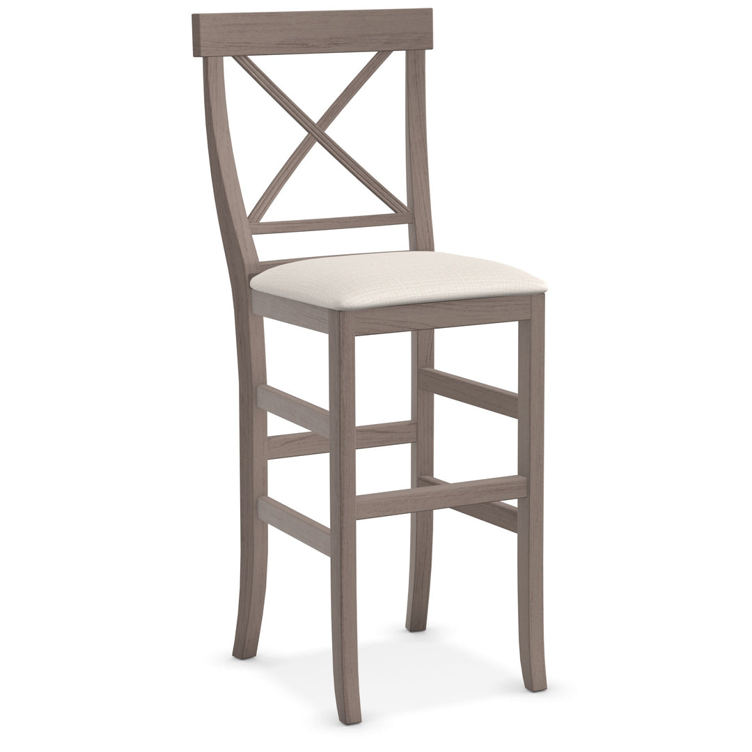 Gat Creek Custom Furniture La Croix Bar Chair - Upholstered Seat