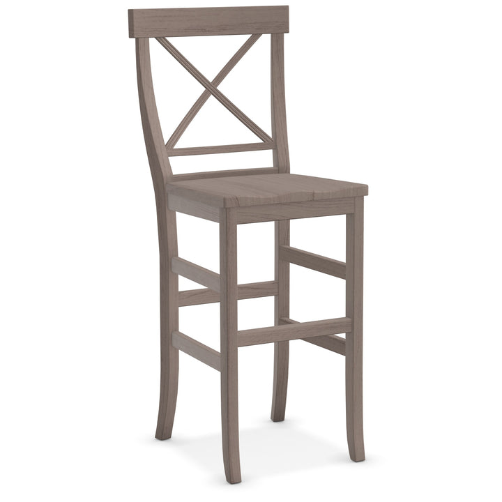 Gat Creek Custom Furniture La Croix Bar Chair - Wood Seat
