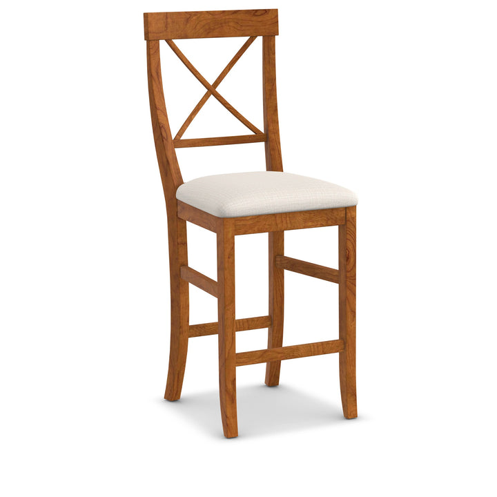 Gat Creek Custom Furniture La Croix Counter Chair Upholstered Seat