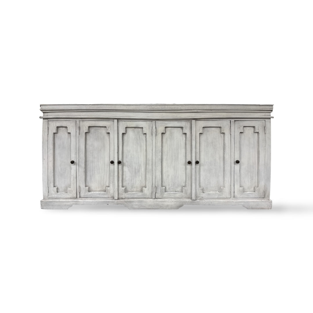 The Louie Large Credenza 6 Doors (Two Finish Options)