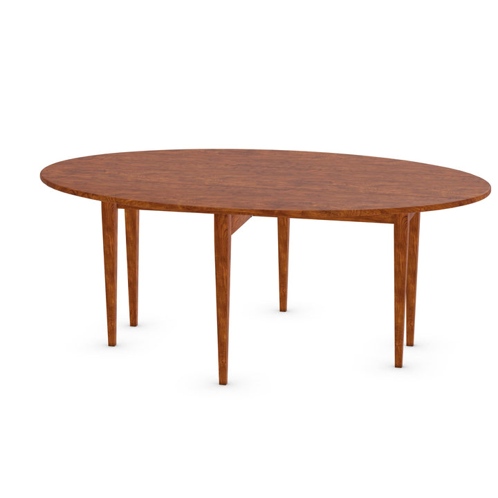 Gat Creek Custom Furniture Maggie Oval Drop Leaf Table