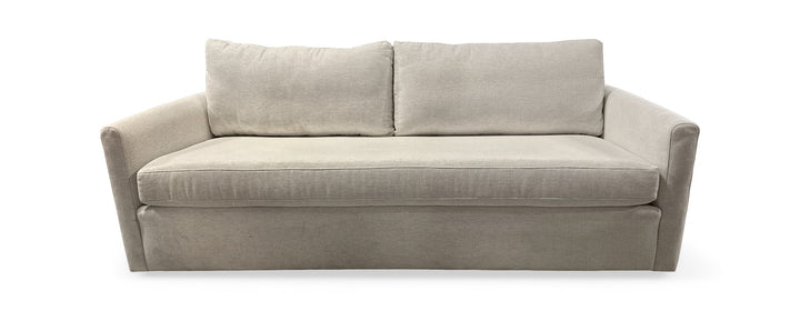 Mayo 5565F10 Fabric Sofa in Nomad Snow (Down Throw Pillow Upgrade)