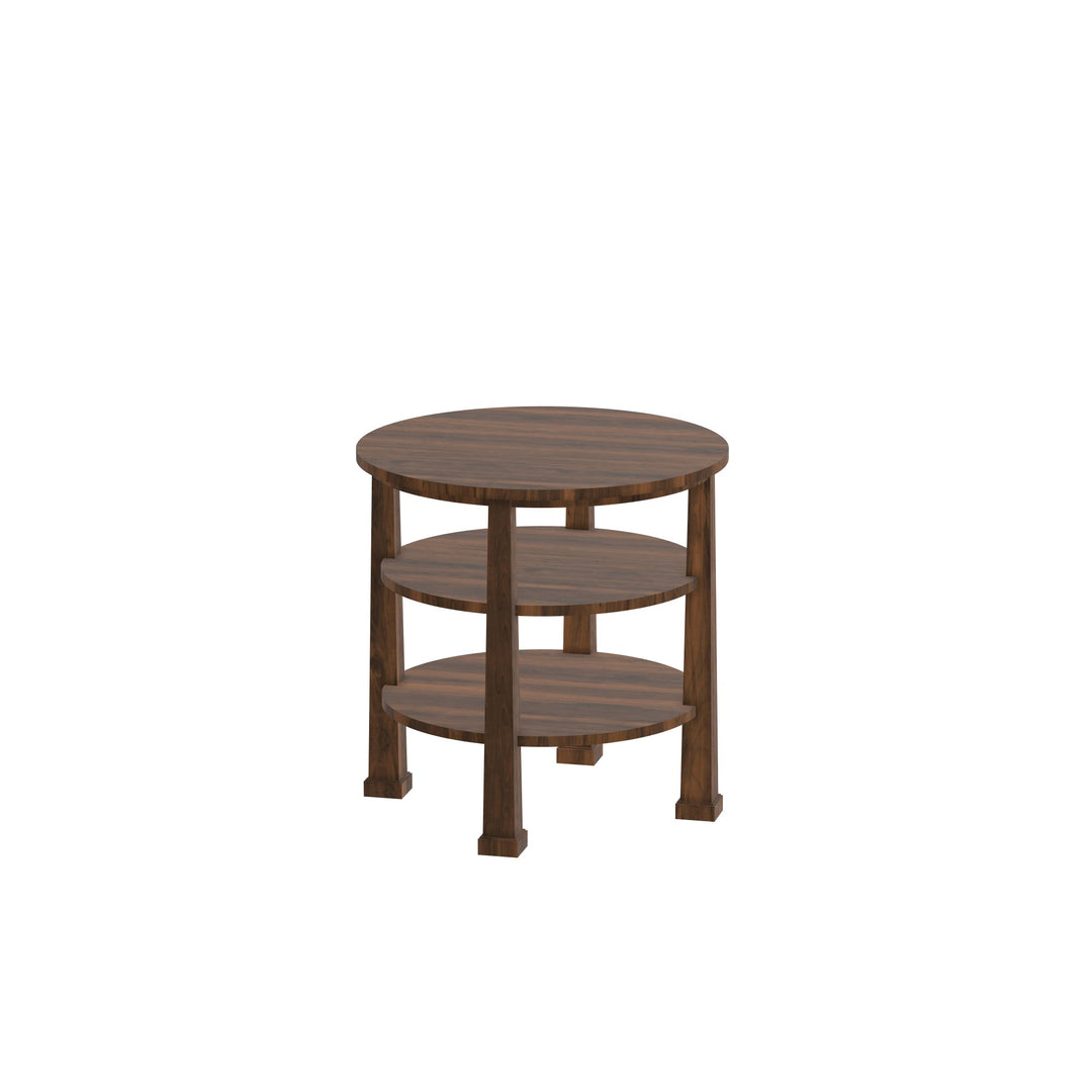 Gat Creek Custom Furniture Merrill Round Lamp Table