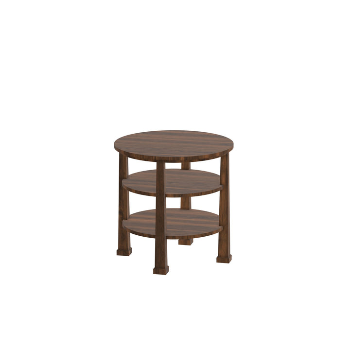 Gat Creek Custom Furniture Merrill Round Lamp Table