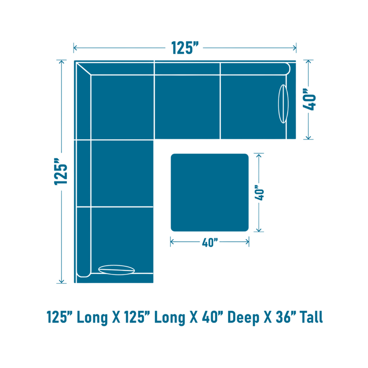 Nathan Cloud Modular Sectional + Ottoman
