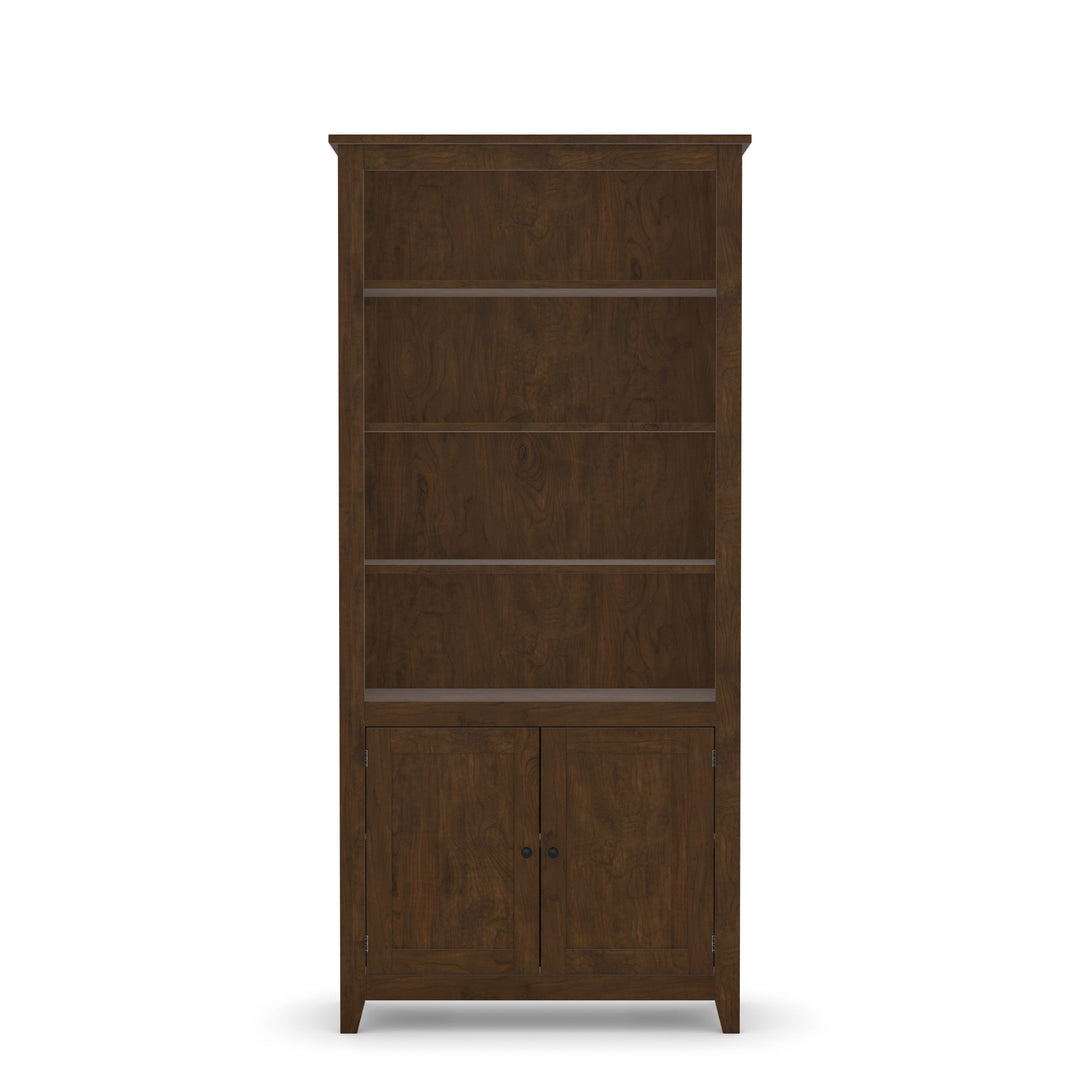 Gat Creek Custom Furniture Newberry Tall Bookcase with Doors
