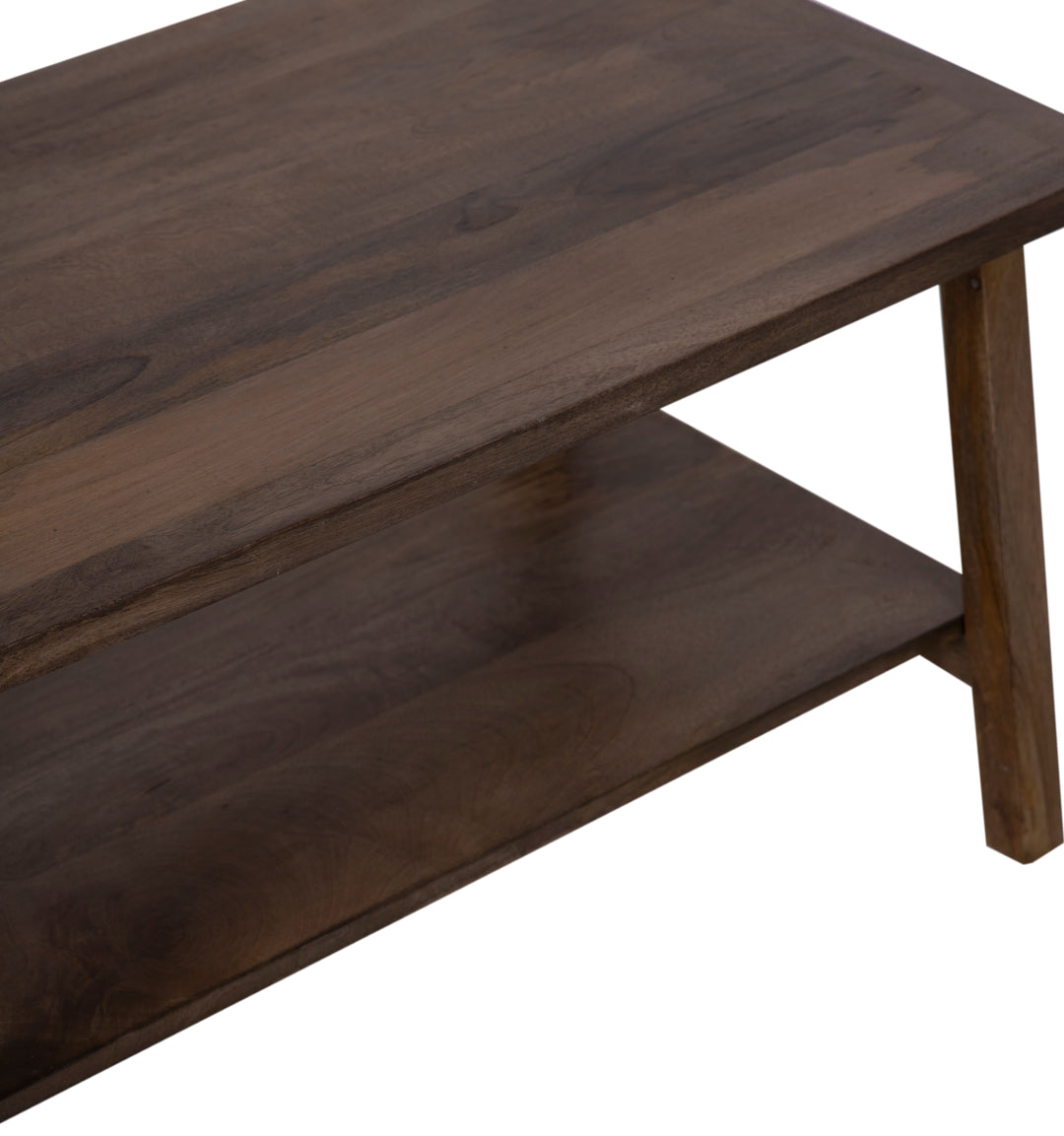 The Amara Coffee Table in Wire Brush Antique Finish
