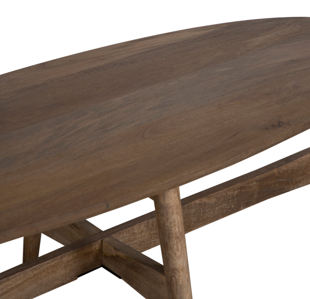 The Baja Coffee Table in Mango with Vintage Finish