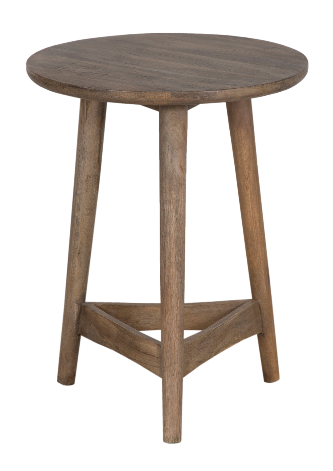 Brown Baja Side Table on white background