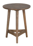 The Baja Side Table in Mango with Vintage Finish
