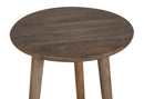 The Baja Side Table in Mango with Vintage Finish