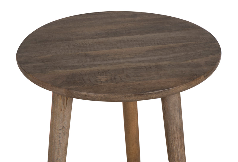 The Baja Side Table in Mango with Vintage Finish