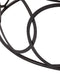 The Fox & Roe Circle Coffee Table in Salvage Black Finish