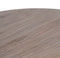 The Fox & Roe Circle Coffee Table in Salvage Black Finish