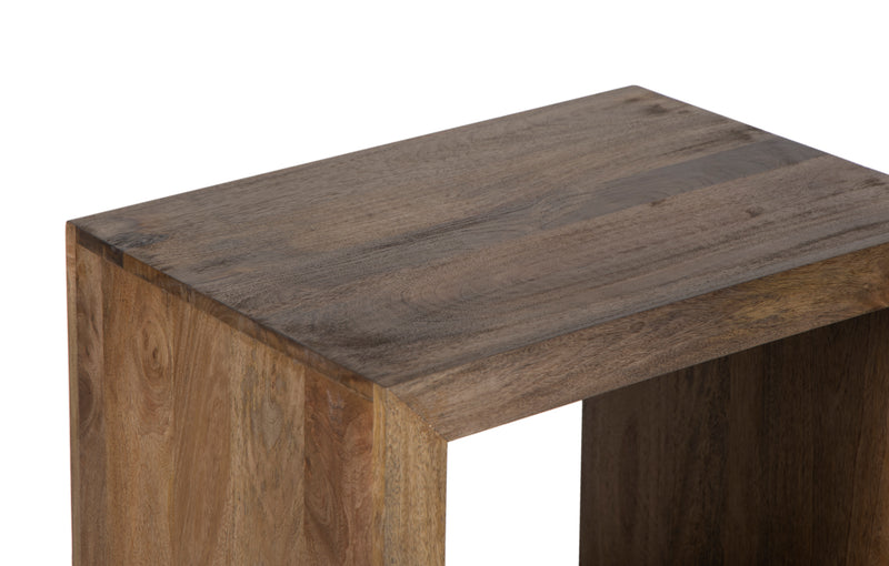The Folsom Rectangular End Table (Two Finish Options)