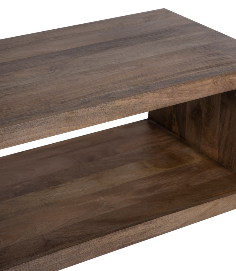 The Folsom Rectangular Coffee Table (Two Finish Options)