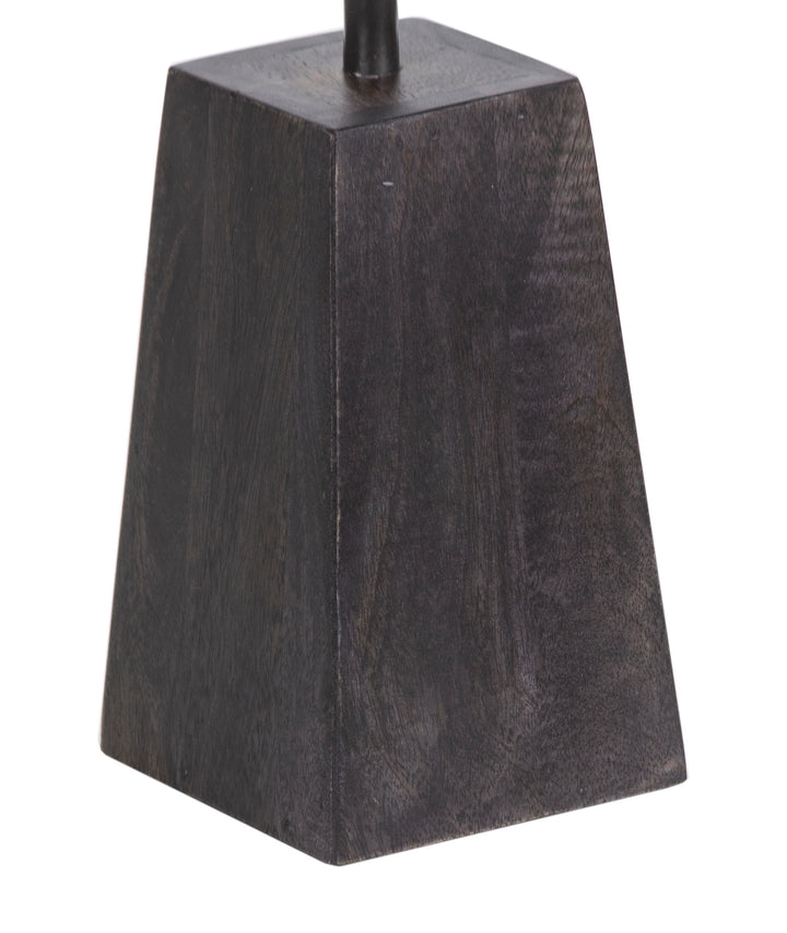 The Fox & Roe Monroe Martini Table in S2 Grey Finish with Marble Top