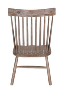 The Windsor Dining Side Chair in Distressed Salvage Grey Finish