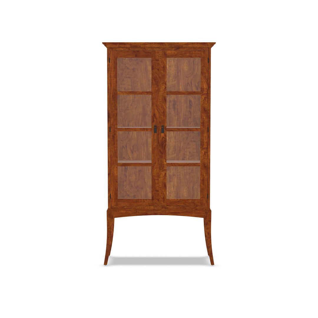 Gat Creek Custom Furniture Sabin Bookcase With Glass Doors