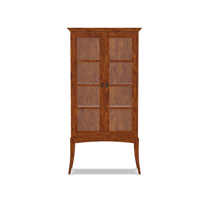 Gat Creek Custom Furniture Sabin Bookcase With Glass Doors