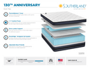 Southerland 130th Anniversary Euro Top Mattress - Made in the USA