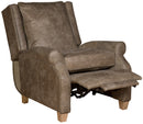 The Hannah Custom Leather Recliner | King Hickory Furniture