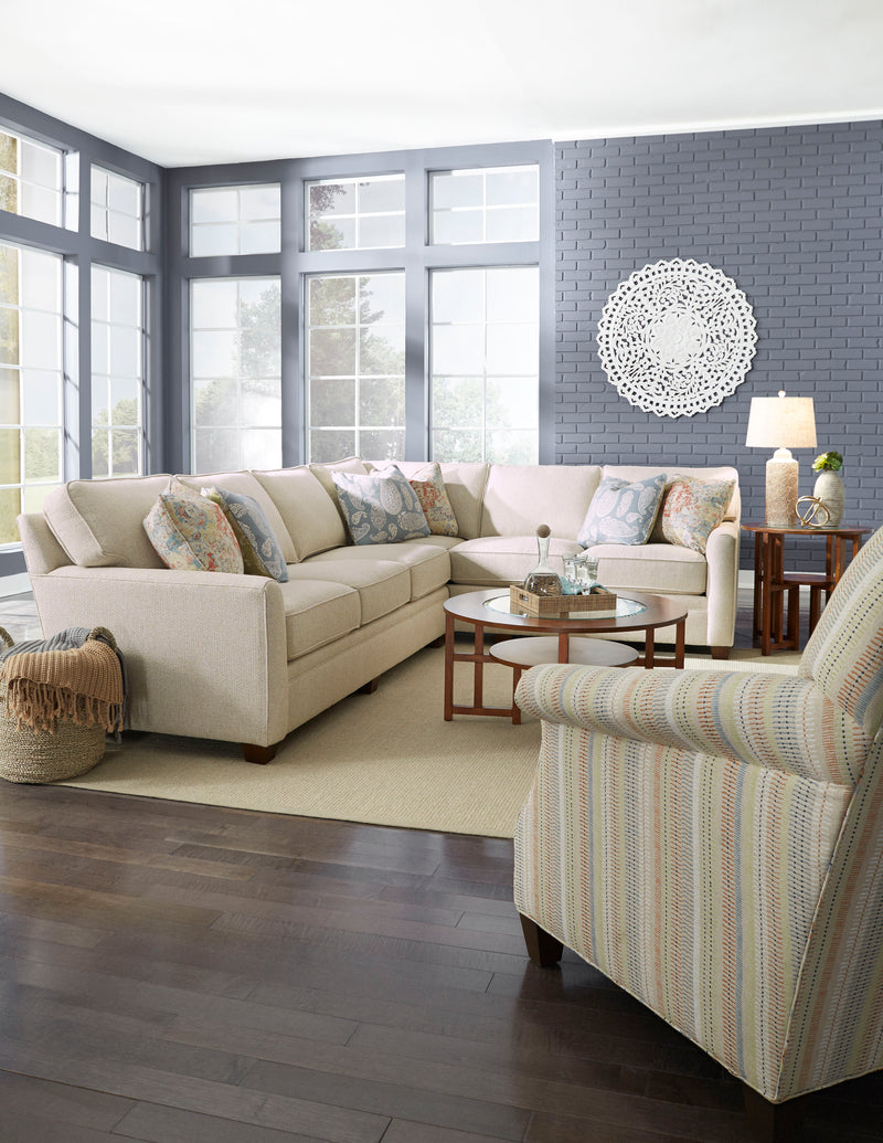 The Benson Custom Fabric Sofa, Chair, and Sectional Collection | King Hickory Furniture