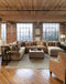 The Casbah Custom Leather Sofa, Sectional, and Chair Collection | King Hickory Furniture