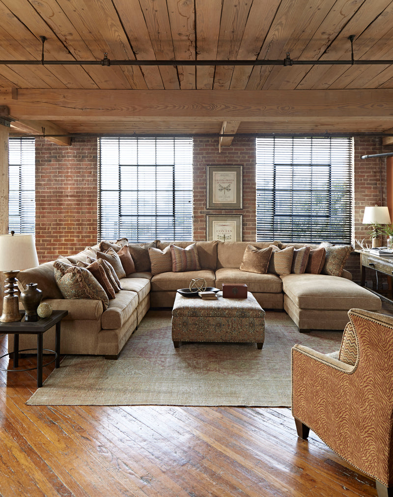 The Casbah Custom Fabric Sofa, Sectional, and Chair Collection | King Hickory Furniture