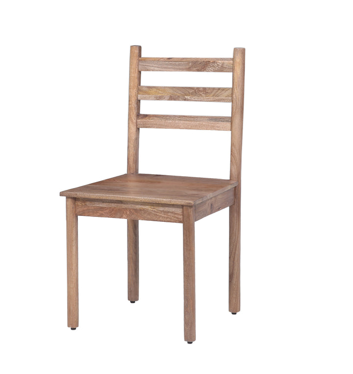 The Fox & Roe Moca Dining Chair in Washed Walnut Finish