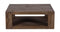 The Fox & Roe Palisades Square Coffee Table in Wire Brush Antique Finish