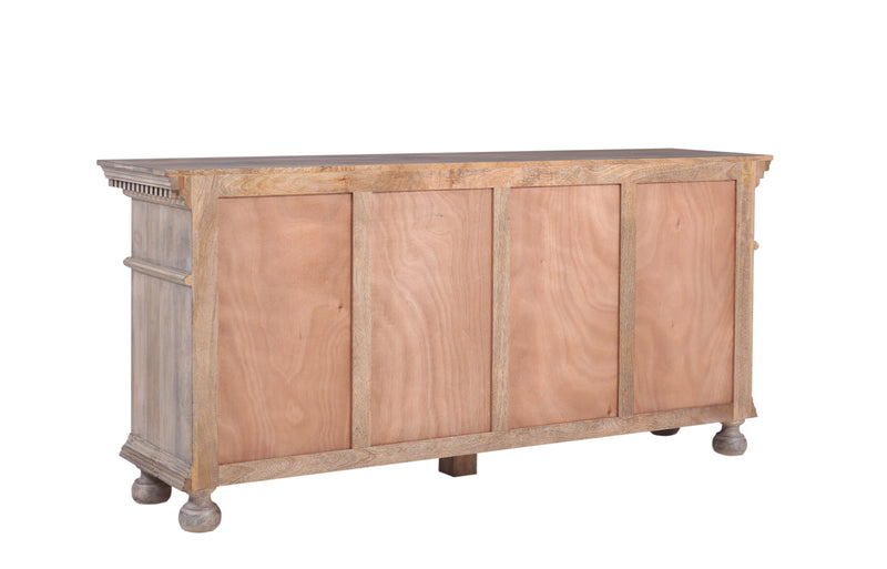 The St. James Bedroom Collection 7-Drawer Dresser in Antiqued Grey Finish