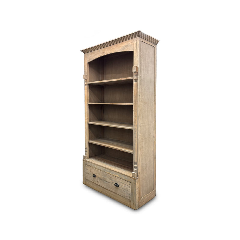 The Gemma Armoire in Driftwood Finish