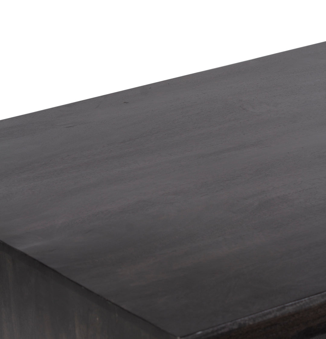 The Fox & Roe Vernon Large Rectangular Coffee Table in Charcoal Finish
