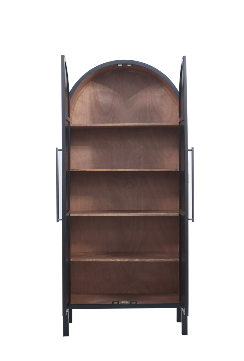 The Fox & Roe Hattie Closed 2 Door Cabinet (Two Finishes)