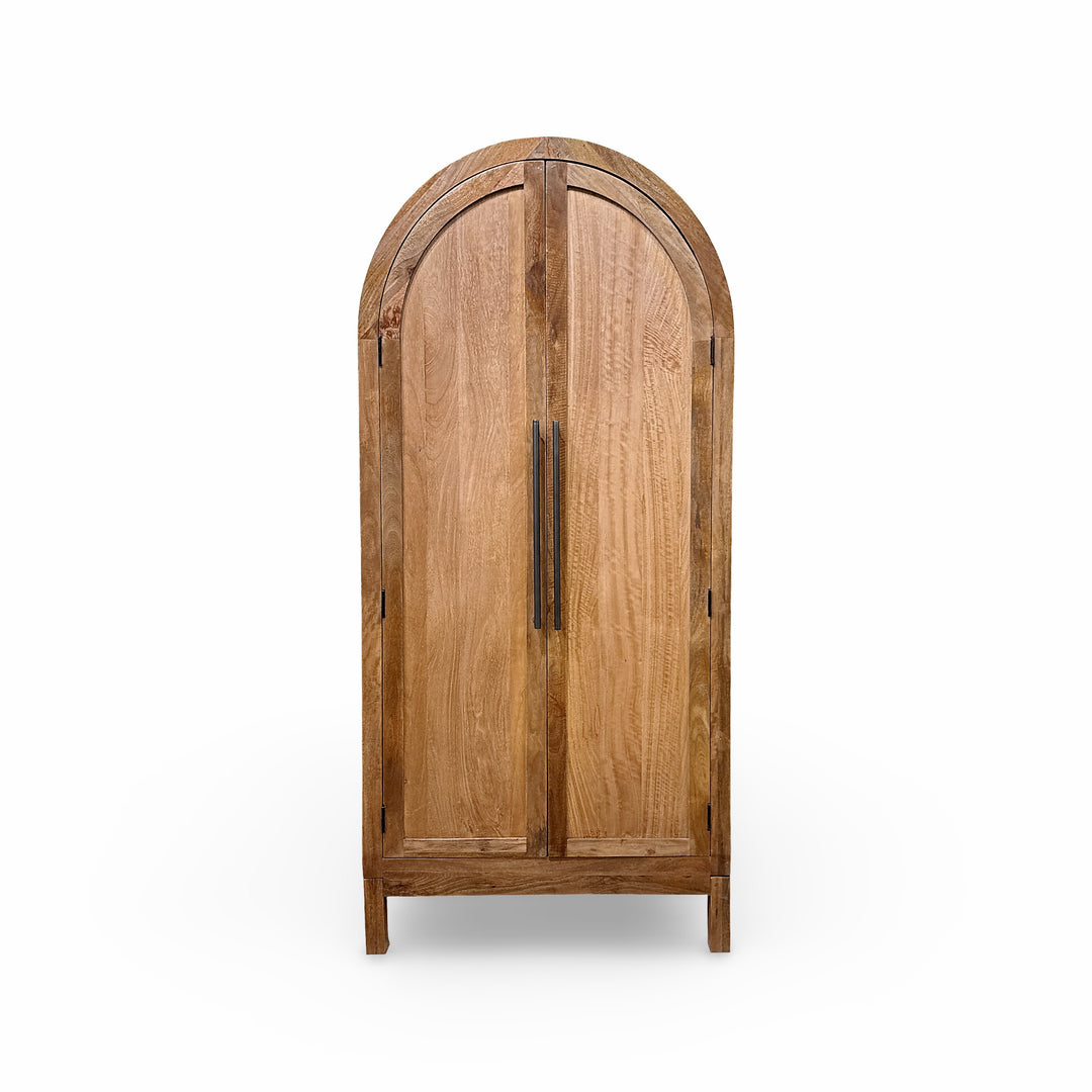 The Fox & Roe Hattie Closed 2 Door Cabinet (Two Finishes)