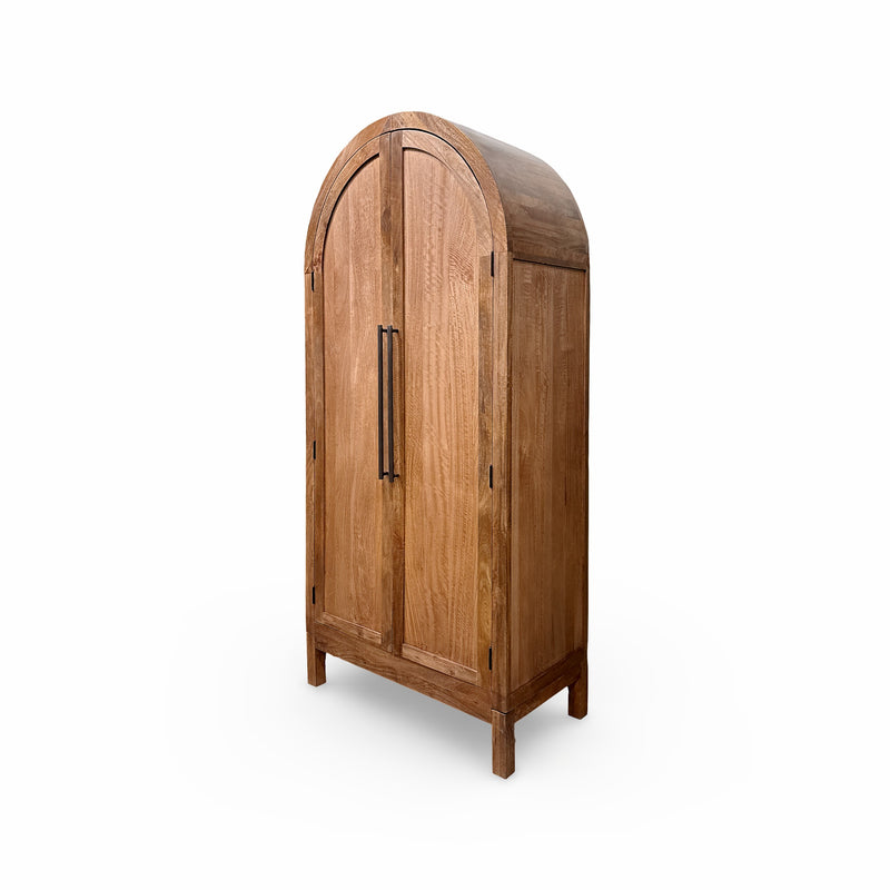 The Fox & Roe Hattie Closed 2 Door Cabinet (Two Finishes)
